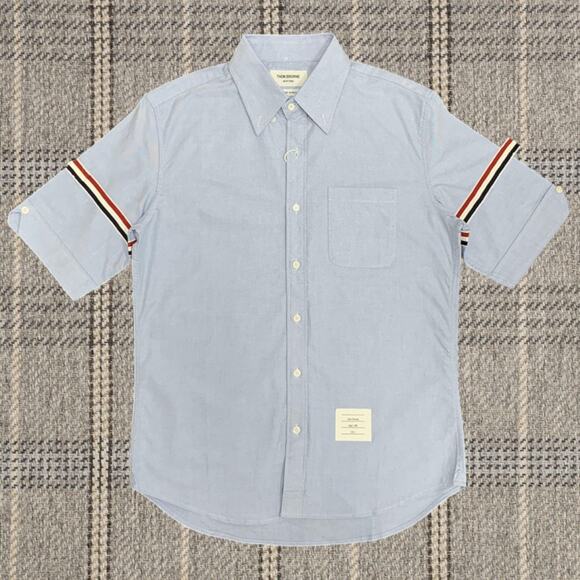 Thom Browne Unisex Blue Short Sleeve - Picture 1 of 4